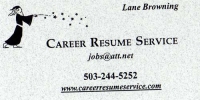 Career Resume Service